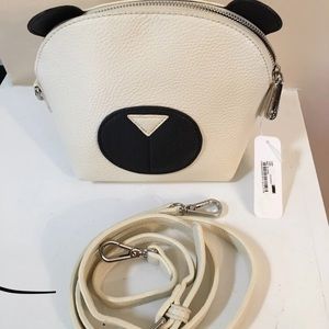 Charming Charlie Leather Panda Bag
